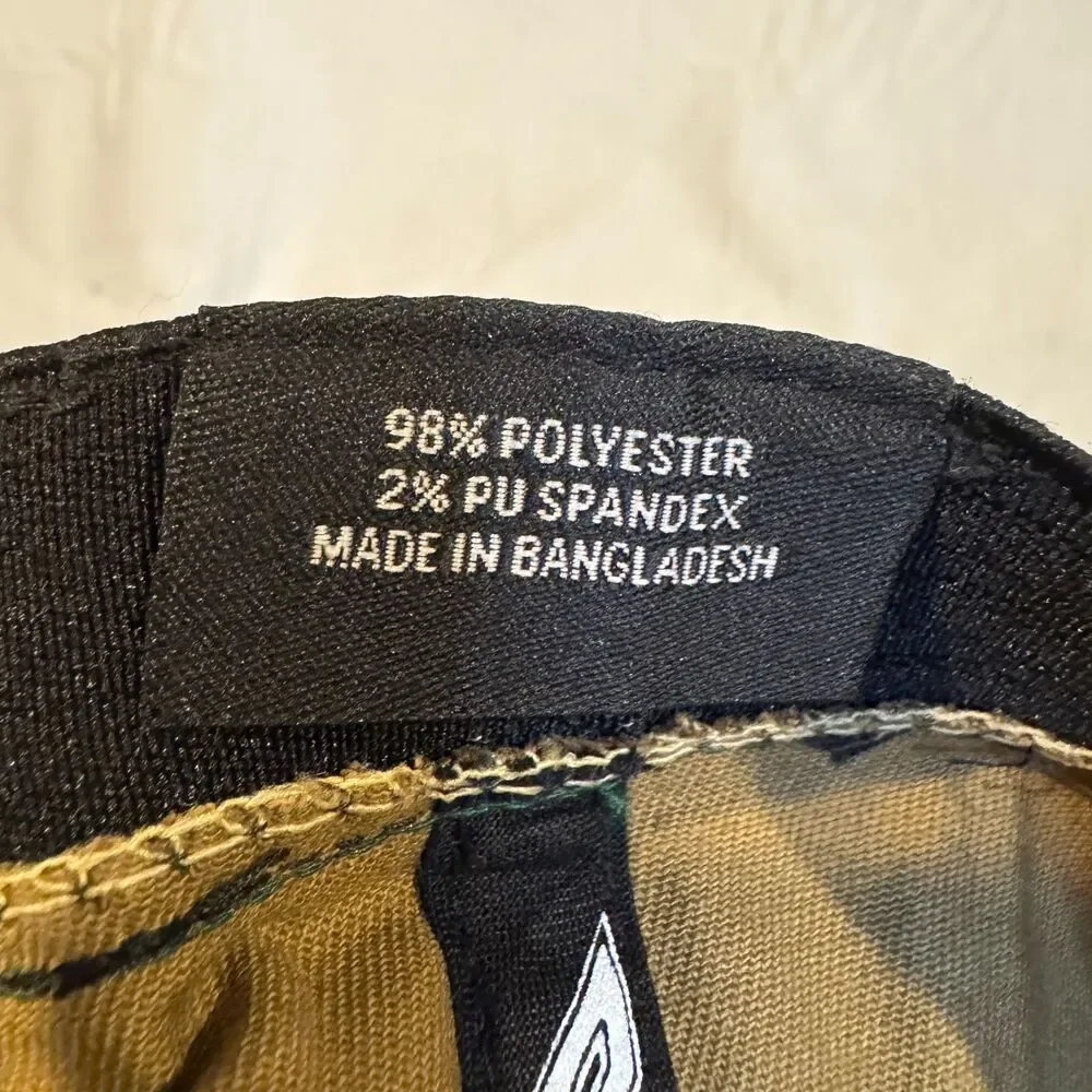 Pacific Headwear 8D5 D-Series Camo Hat Serber Fitted Cap Woodland Camouflage SM